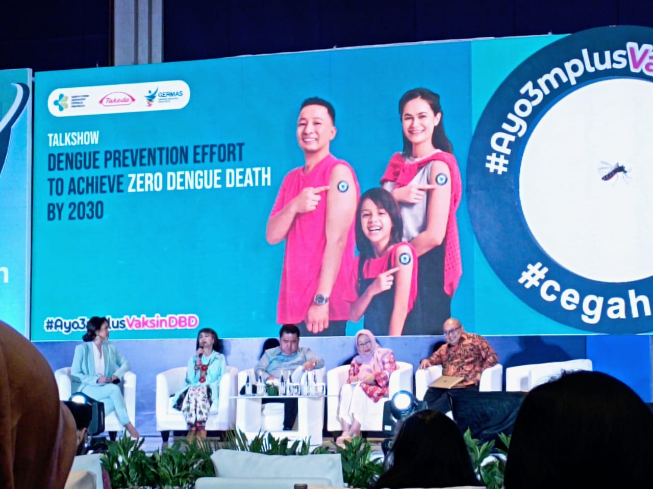 Dukung Zero Dengue Death 2030 Mulai Dari Diri Sendiri dan Keluarga Dengan Lakukan 3M Plus Vaksin DBD