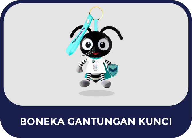 Boneka Gantungan Kunci Nyamuk
